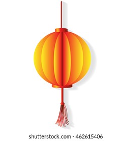 Chinese lantern vector illustration