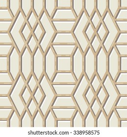 Chinese Lattice Pattern, Seamless