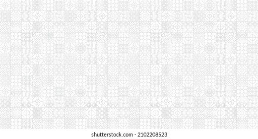 Chinese lattice window background. Seamless pattern. Vector.
