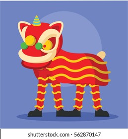 chinese lion dance 