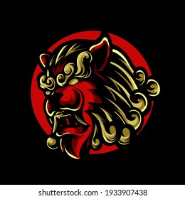 Chinese Lion E Sport Logo