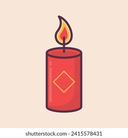 Chinese Lunar New Year celebration traditional holiday icon vector art materials. colorful and neat designs