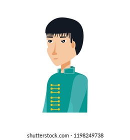 chinese man with traditional costume