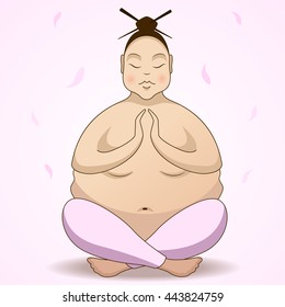 Chinese in meditation