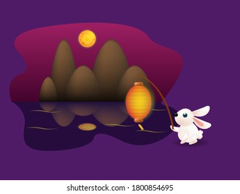 Chinese Mid Autumn Festival vector design