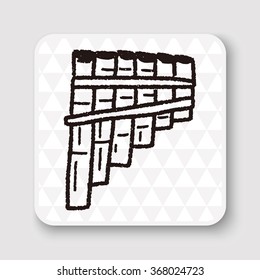 chinese musical Instruments doodle