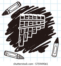 chinese musical Instruments doodle