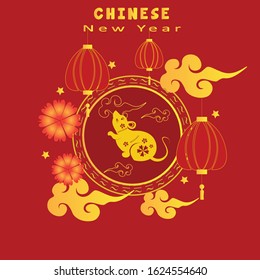 Chinese New Year 2020 Imlek the year of rat