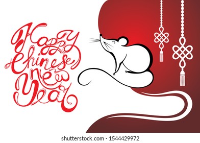 Chinese new year 2020 year of the rat 