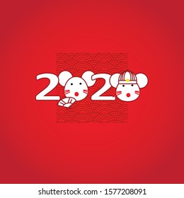 Chinese New Year 2020 as year of the rat