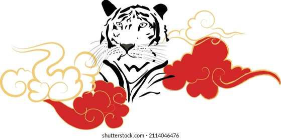 Chinese New Year 2022 vector graphics