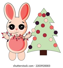 Chinese New Year 2023, the year of Christmas the rabbit
