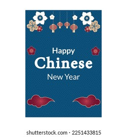 Chinese New Year 2023 modern art design Set for branding covers, cards, posters, banners. Chinese zodiac Rabbit symbol. Hieroglyphics mean wishes of a Happy New Year and symbol year of the Rabbit