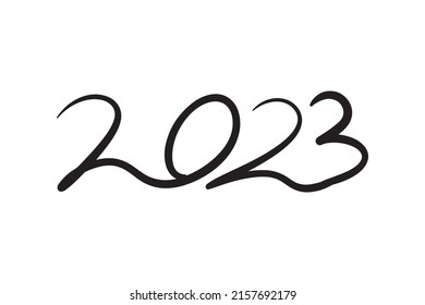 Chinese New Year 2023, the year of the rabbit, red and gold line art characters, simple hand-drawn Asian elements with a craft Happy Chinese New Year 2023, the year of the rabbit,