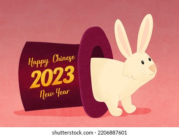 Chinese New Year 2023, the year of the rabbit.