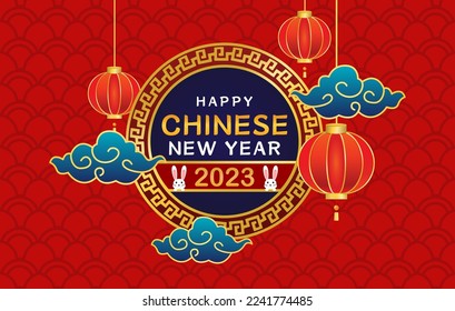 Chinese new year 2023 year of rabbit