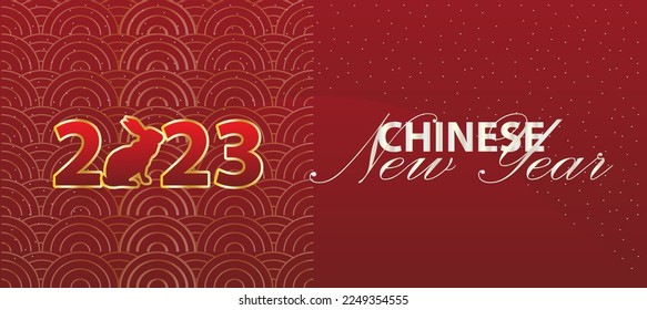 chinese new year 2023, vector design.