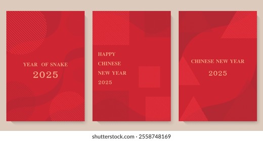 chinese new year 2025 design, poster, banner, wallpaper, cover, card, 