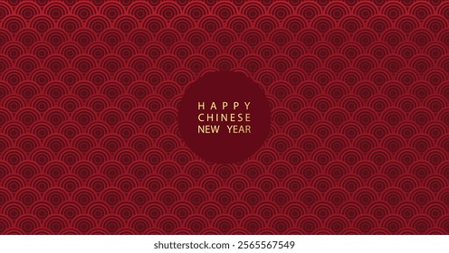 Chinese New Year 2025 modern art design in red,gold and white colors of snake.Year of snake,lunar Chinese 2025 banner template design zodiac snakes,gold flowers symbol background for poster,banner