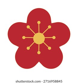 Chinese New Year 2026 element vector