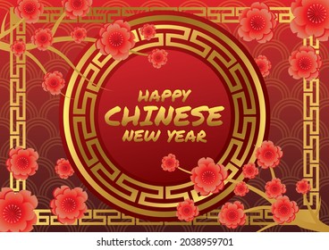 chinese new year art vector background 