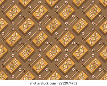 chinese new year asian food latin american pattern background seamless ornament menu japanese china