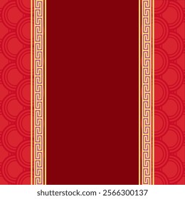 Chinese new year background border
