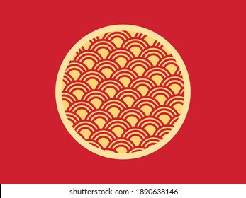 Chinese new year background design. Vector Illustration.