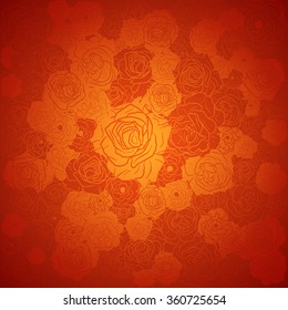 Chinese new year background. Floral vector design