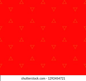 Chinese New Year background. Red and gold holiday graphic design, background , surface textures, banners. Vector seamless pattern
