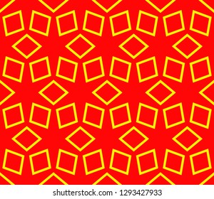 Chinese New Year background. Red and gold holiday graphic design, background , surface textures, banners. Vector seamless pattern