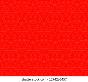 Chinese New Year background. Red and gold holiday graphic design, background , surface textures, banners. Vector seamless pattern