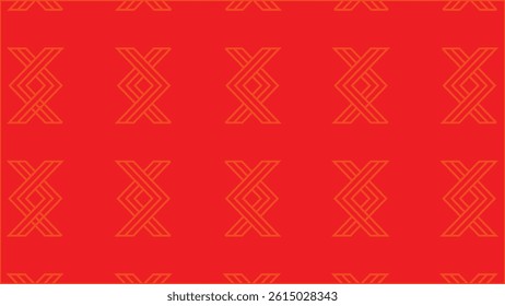 Chinese New Year Background Red Gold Stock Vector