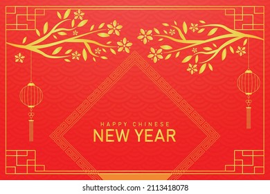 Plantillas de fondo para el año nuevo chino diseño vectorial vacaciones lunares diseño elegante