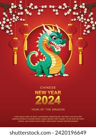 Chinese new year background. Vector illustration.