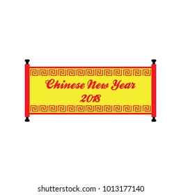 Chinese New Year banner vector 