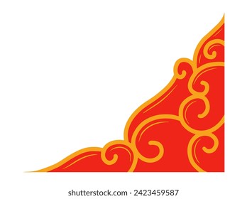 Chinese New Year Border Frame Background