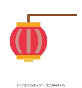 Chinese new year celebration firecracker vector icon