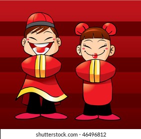 Chinese New Year Couple