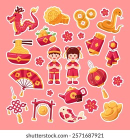 Chinese New Year Cute Style Set
