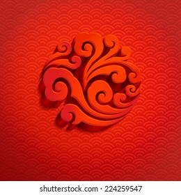 Chinese new year design.