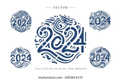 Chinese New Year of the dragon 2024 