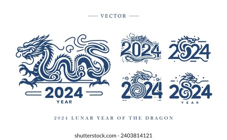 Chinese New Year of the dragon 2024 