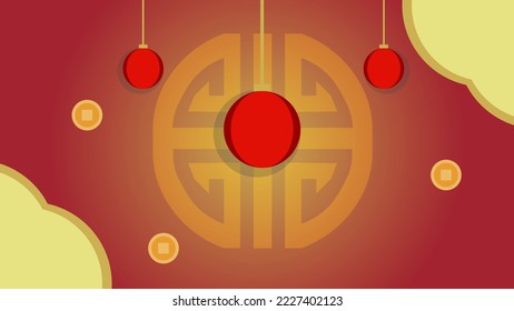 Chinese new year element design