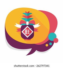 Chinese new year flat icon