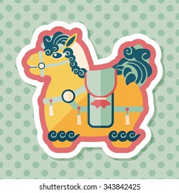 Chinese New Year flat icon with long shadow,eps10, Chinese decoration means " Wishing you immediately earn a lot of money."