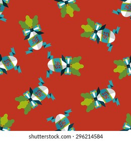 Chinese New Year flat icon,eps10, lucky white r seamless pattern background