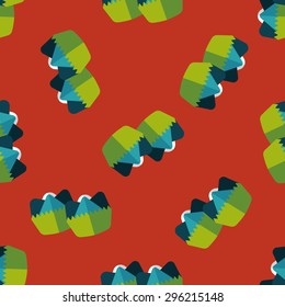 Chinese New Year flat icon,eps10 ,Chinese steam seamless pattern background