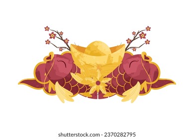 Chinese New Year Frame Background