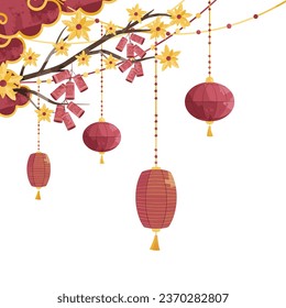 Chinese New Year Frame Background